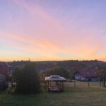 Blick aus dem Fenster